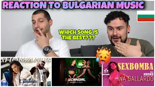 REACTION TO BULGARIAN SONGS: MALKATA ft. ALEXANDER ROBOV // GALENA x MEDI // INA GALLARDO ft. KRISKO