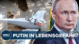 KILLER-DROHNE GEGEN PUTIN: Russischer Präsident entgeht möglicherweise knapp ukrainischen Anschlag