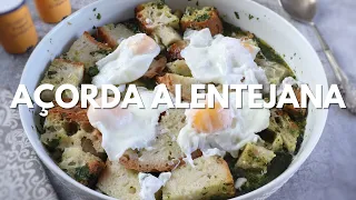 Receita fácil de Açorda Alentejana | Food From Portugal