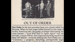 New Order-Temptation (Live 11-9-1981)