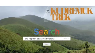 Trekking to Kudremukha (part 1) | walking in dense forest | English Vlog | Jithin jithu !!!