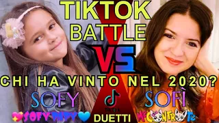 TIKTOK BATTLE 2020! duetti di Sofy (💖SOFYPAPY💙) vs Sofì (Me contro Te): scegli chi vincerà😉