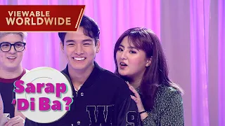 Cassy Legaspi and Michael Sager act like lovers in our new segment! | Sarap, ‘Di Ba?