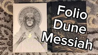 Unboxing Dune Messiah by Frank Herbert - Folio Society Edition - Hilary Clarcq Illustrated Book