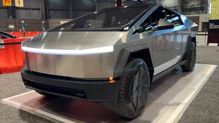 TESLA CYBERTRUCK 2024 - PRACTICALITY test, BED & FRONT TRUNK space