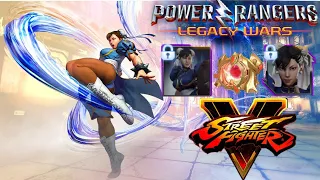 Warrior Boost Chun Li Opening & Fights ~ Power Rangers Legacy Wars
