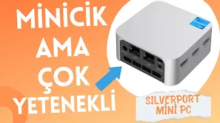 MİNİCİK ÇOK YETENEKLİ BİLGİSAYAR - TECHSTORM SILVERPORT T8 PRO MİNİ PC