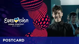 Postcard of Kristian Kostov from Bulgaria - Eurovision Song Contest 2017