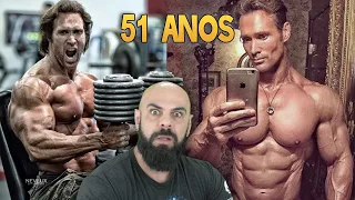 Reagindo ao treino do Mike O'Hearn - Natural com 51 anos