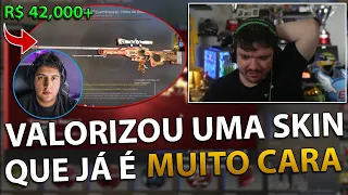 GAULES VALORIZA MUITO SKIN DO CACHORRO1337 APÓS ASSINA-LA COM SEU NOME  | CORTES DO GAULES