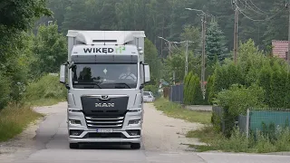 MAN TGX tandem w firmie Wikęd