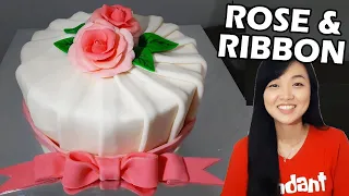 Fondant Flowers | Mother's Day Cake | Mother's Day Cake Decorating Ideas | Cake for Mother's Day
