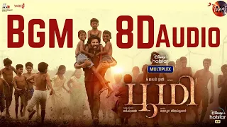 Bhoomi Bgm [8D AUDIO] | Jayam Ravi | Nidhhi Agerwal | D. Imman | Lakshman | HK Tunes