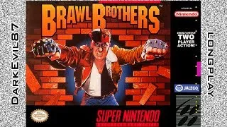 Brawl Brothers - DarkEvil87's Longplays - Full Longplay (Super Nintendo)