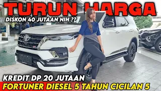 MURAH TOYOTA FORTUNER 2.8 GR SPORT 2024 TURUN HARGA 40 JUTA ⁉️ PROMO TOYOTA FORTUNER DIESEL 20 JUTA