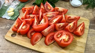 Боже, как вкусно! Я всегда буду так готовить! Просто нарежьте помидоры🍅!