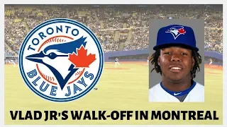 Vladimir Guerrero Jr Hits Walk-Off Home Run in Montreal