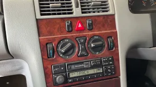 1997 Mercedes-Benz W210 Bose Sound System Test