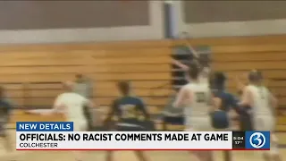 VIDEO: Officials say no racist comments made at basketball game