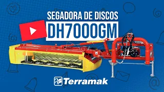 Segadora de discos con acondicionador de rodillos TERRAMAK - DH7000GM - Bellon Segadoras