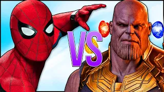 ЧЕЛОВЕК ПАУК VS ТАНОС | СУПЕР РЭП БИТВА | Spiderman ПРОТИВ Thanos Avengers