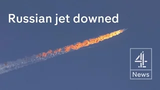 Russian jet shot down by Turkey