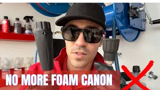 IM BREAKING UP WITH MY FOAM CANON