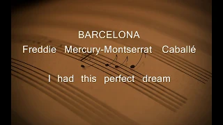 Barcelona ( Karaoke with Female Voice)