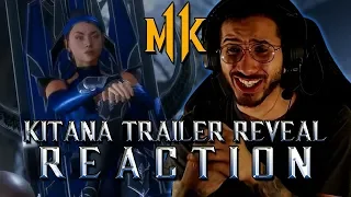 Mortal Kombat 11: Kitana Reveal Trailer Reaction!