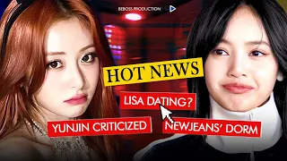 Hot News: Lisa Confirmed Dating, NewJeans’ Luxury Dorm Revealed,  Yuna Almost Not Debuted with ITZY