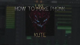 HOW TO MAKE PHONK LIKE KUTE | FLP - 50 LIKES!