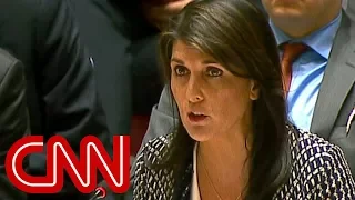 Nikki Haley slams Russia at UN Security Council meeting