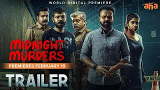 Midnight Murders Trailer | Kunchacko Boban | Midhun Manuel Thomas | Premieres on Aha