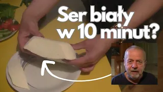 Szybki przepis na domowy ser biały - w 10 minut!