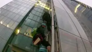 Greenpeace Scale The Shard Skyscraper