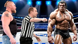 Full Match - Brock Lesnar vs André the Giant | Iron Man Match 2024 | WWE April 20, 2024