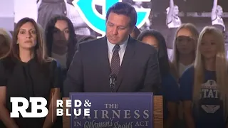 Florida Governor Ron DeSantis signs transgender athlete bill into law