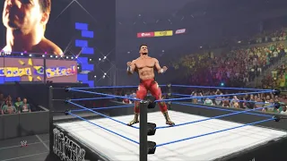 Brock Lesnar vs Eddie Guerrero No Way Out 2004 recreation pt 1