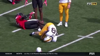 Kicker gets DESTROYED leading to Injury