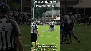 "AND 1!" Terry McLaurin vs. Marlon Humphrey | John Keim Report #shorts