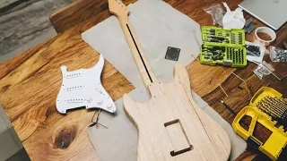 Making an Electric Guitar on the X-carve CNC