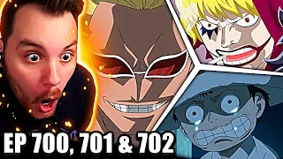 Laws Backstory Hurts... || One Piece REACTION Episode 700, 701 & 702