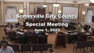 City Council Special Meeting - June 1, 2023