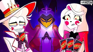 Hazbin Hotel Characters PLAY UNO in VRChat