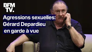 Agressions sexuelles: Gérard Depardieu en garde à vue