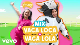 Los Meñiques De La Casa - La Vaca Lola, La Vaca Loca con Hermanitas Cardenas