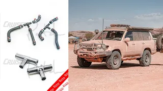 How to change and upgrade 100 Series Land Cruiser Heater Tees and Hoses (Lexus LX470)