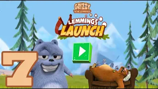 Grizzy and the Lemmings: Lemming Launch - Gameplay walkthrough part 7 (Android, IOS)