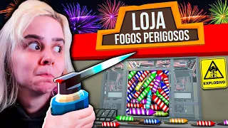 Enchi Posto de Gasolina com Fogos de Artifício!!! (FIREWORKS MANIA)