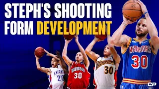 Steph Curry's Shooting Form DEVELOPMENT 💦 | #Shorts